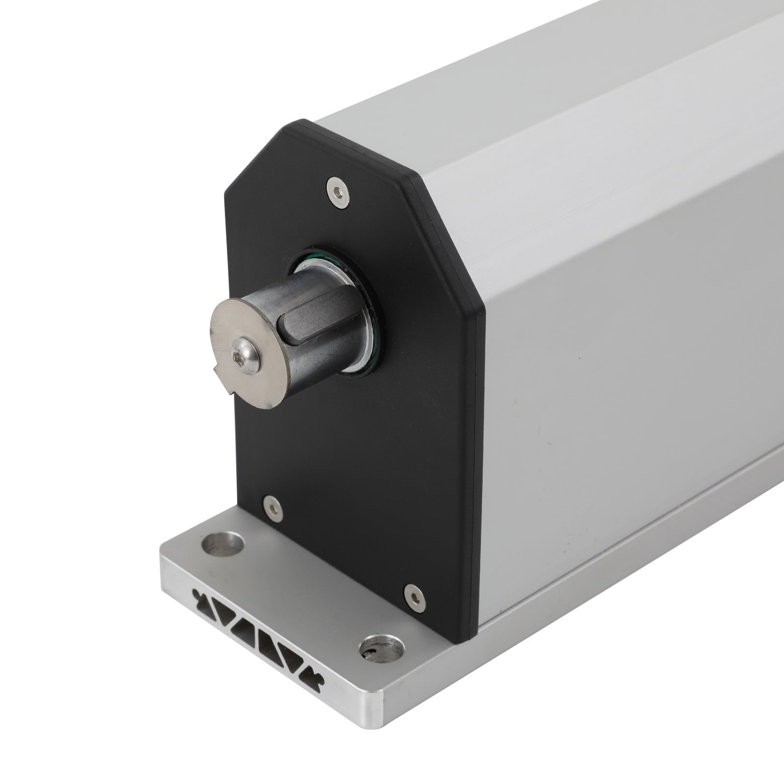 Modern Automatic Swing Gate Silver Electric Door Operator Closer Mechanism w/Remotes for Supermarkets - Image 12
