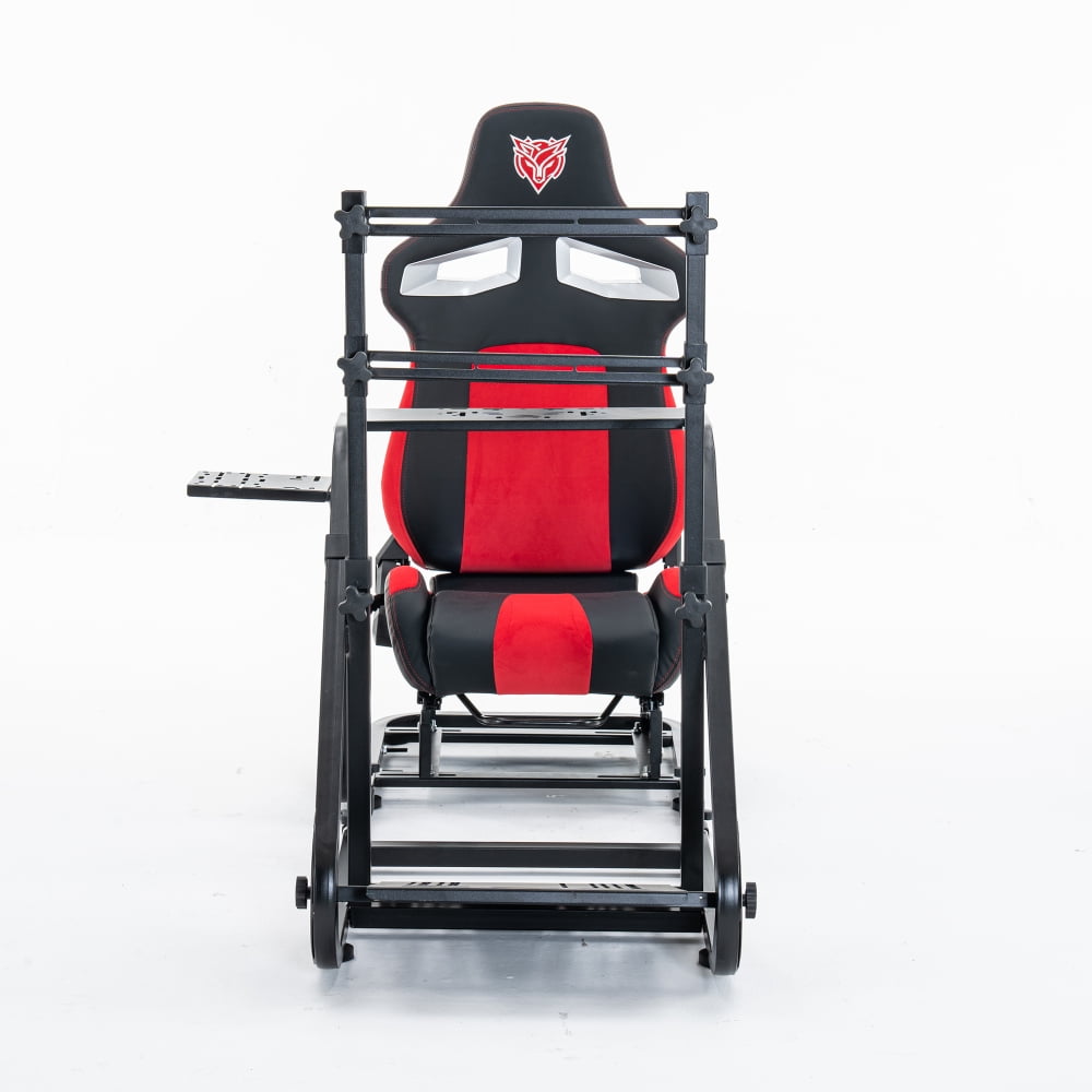 Racing Wheel Cockpit with Enhanced Stability – Compatible with Fanatec, PXN, Thrustmaster, Logitech, Adjustable, Excludes Handbrake, Pedals, Monitor - Image 3