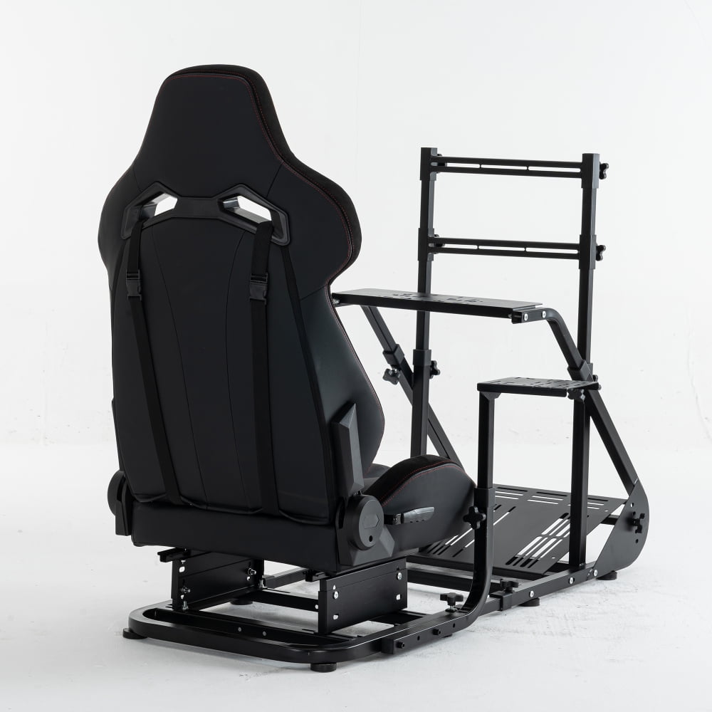 Enhanced Racing Wheel Cockpit for Fanatec, PXN, Thrustmaster, Logitech Simulators, Excluding Handbrake and Pedals - Image 4