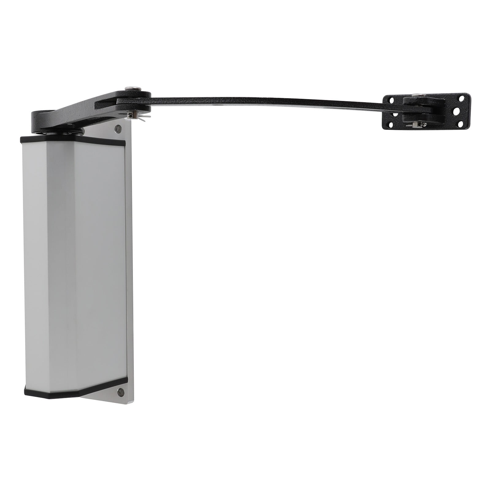 Modern Automatic Swing Gate Silver Electric Door Operator Closer Mechanism w/Remotes for Supermarkets - Image 8