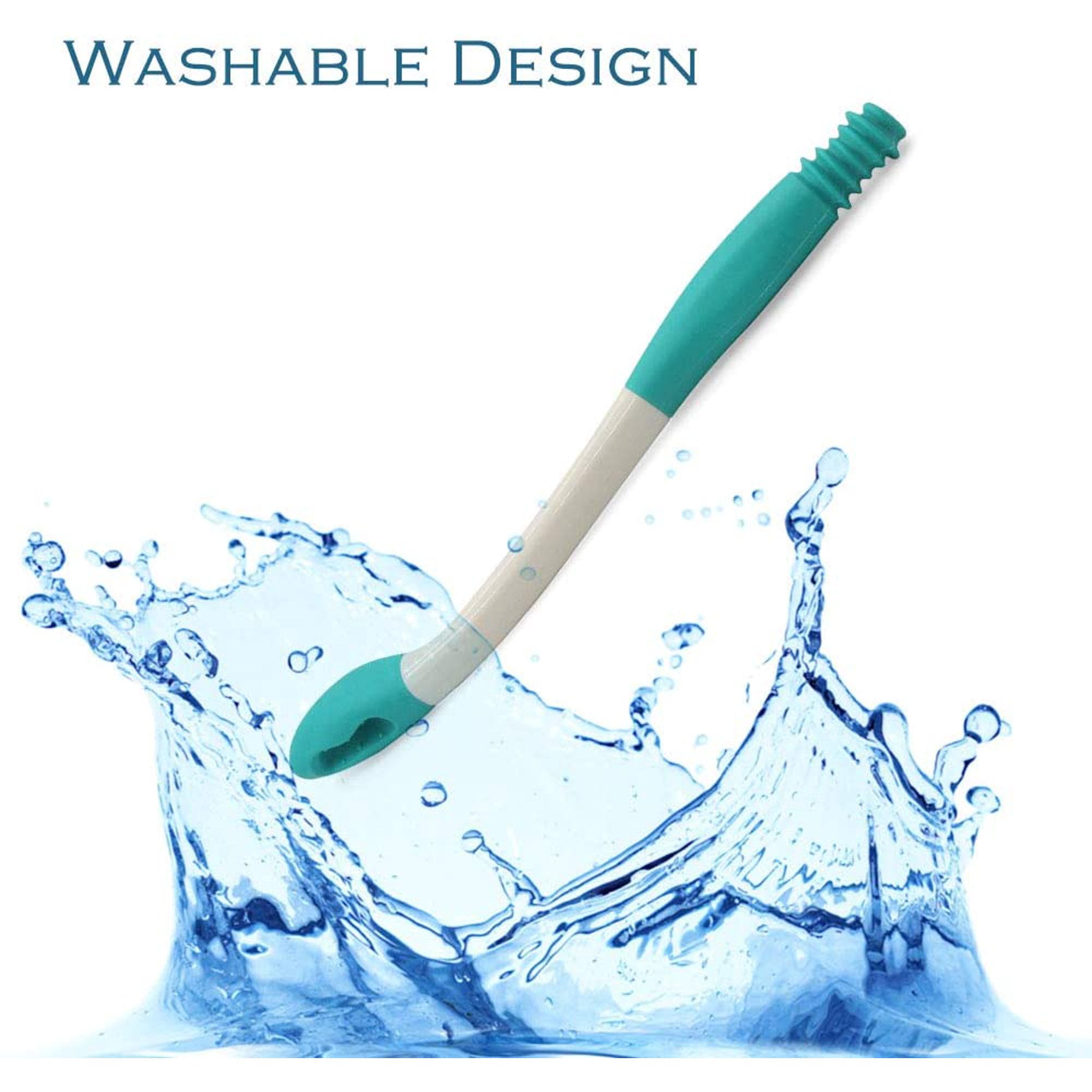 Rirool 15.7Inch Toilet Assist Tool, Bathroom Bottom Buddy Long Reach Comfort Wiper for Independent Daily Living, Adult Toilet Aid Wand - Image 8