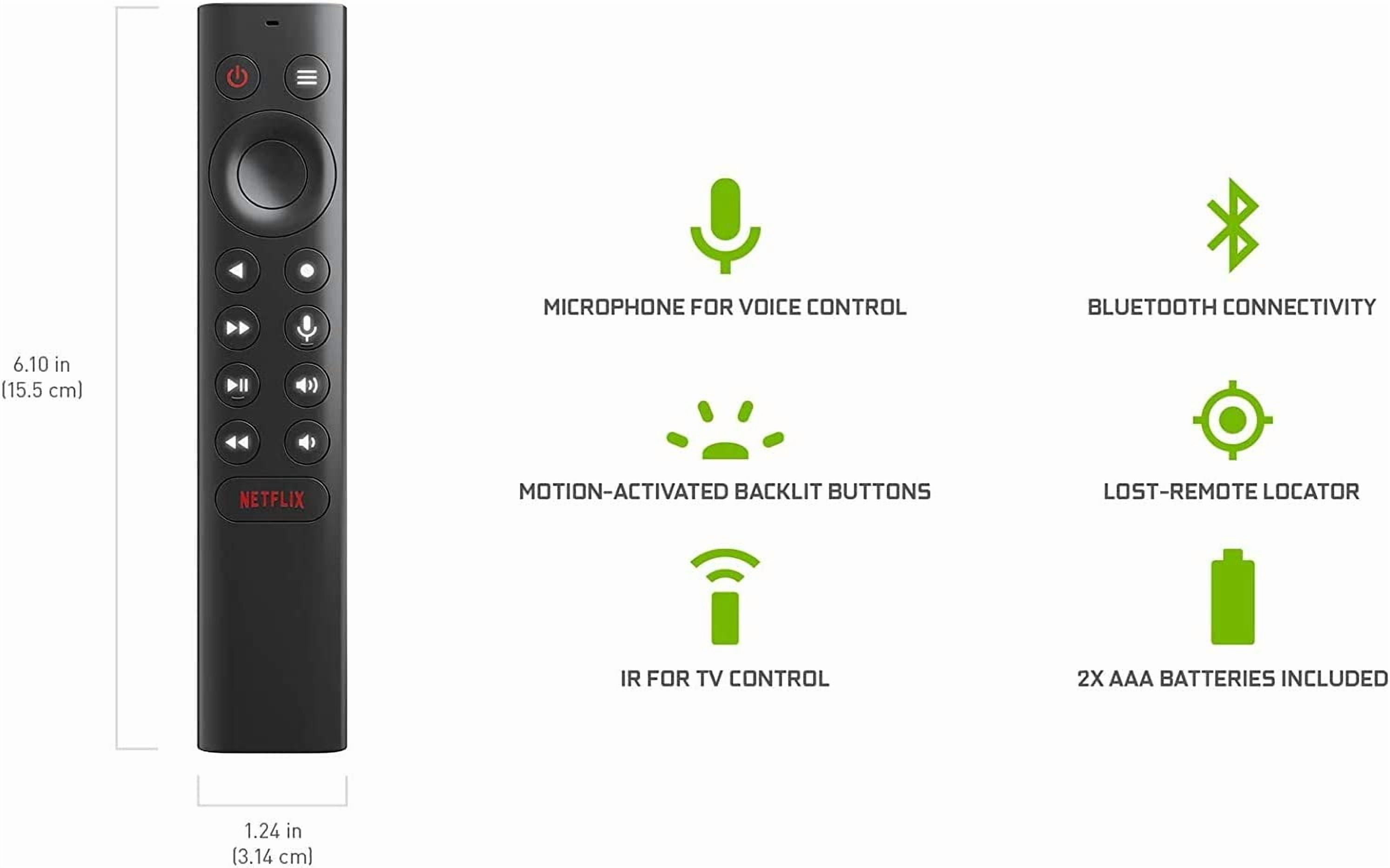 Shield Android TV Pro 4K HDR Streaming Media Player, 3GB RAM, 2X USB, Works with Alexa (Model:945-12897-2500-101) - Image 6