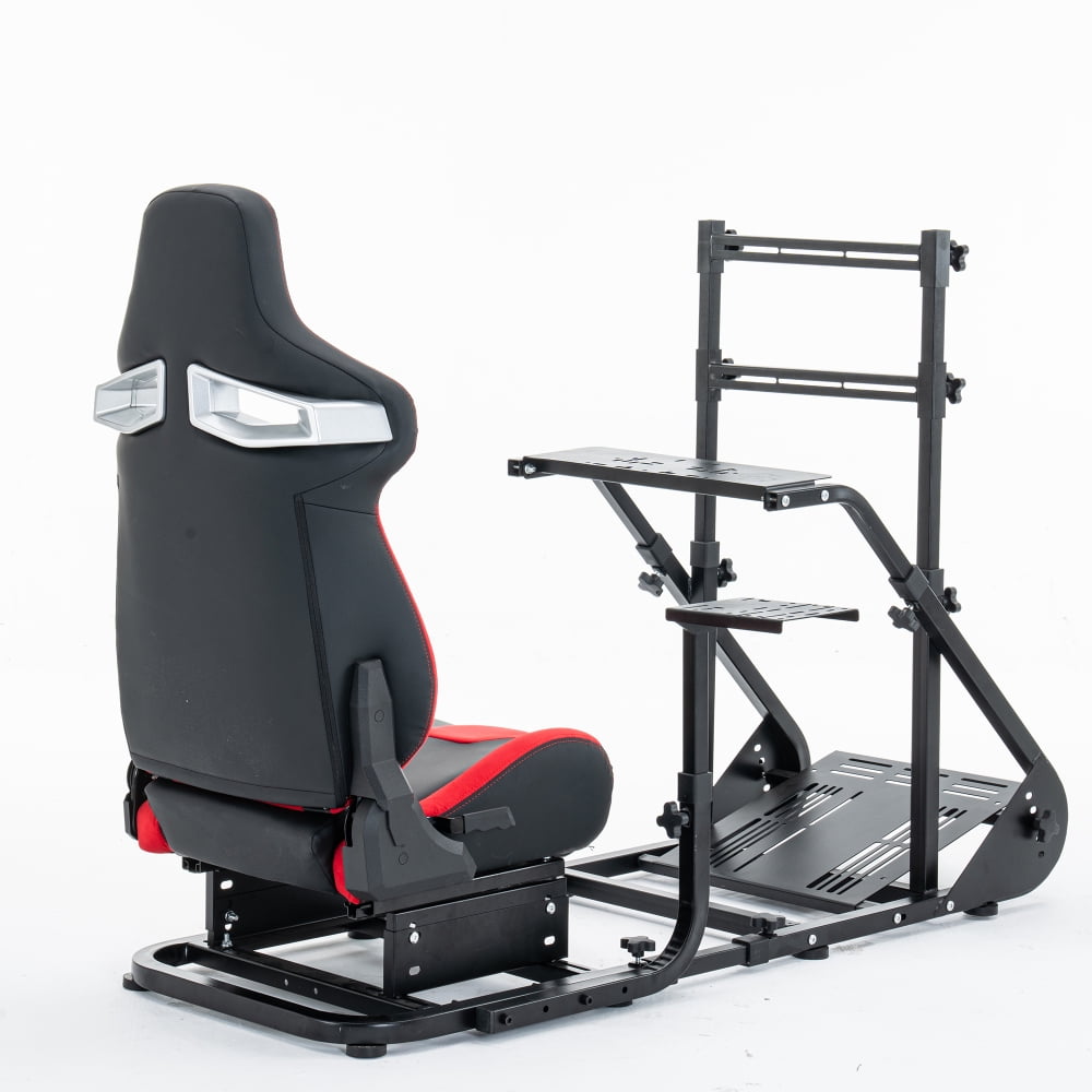Racing Wheel Cockpit with Enhanced Stability – Compatible with Fanatec, PXN, Thrustmaster, Logitech, Adjustable, Excludes Handbrake, Pedals, Monitor - Image 7