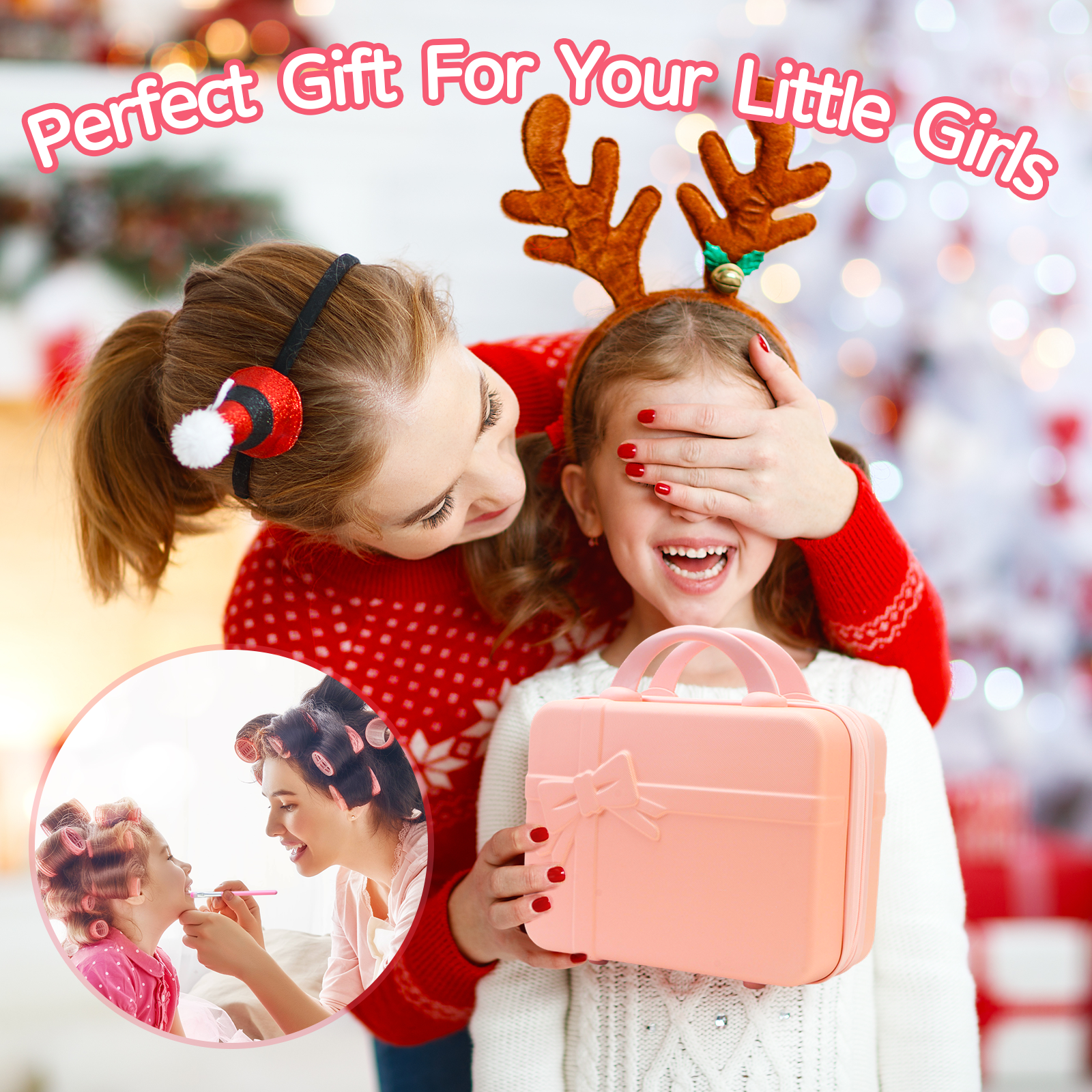 Rirool Kids Toy Travel Bag & Makeup Kit -39 Pcs Play Purse Set for Girls, Includes Wallet, Sunglasses, Phone, Sun Hat - Perfect Birthday Gift for 6-15 Year Olds - Image 6