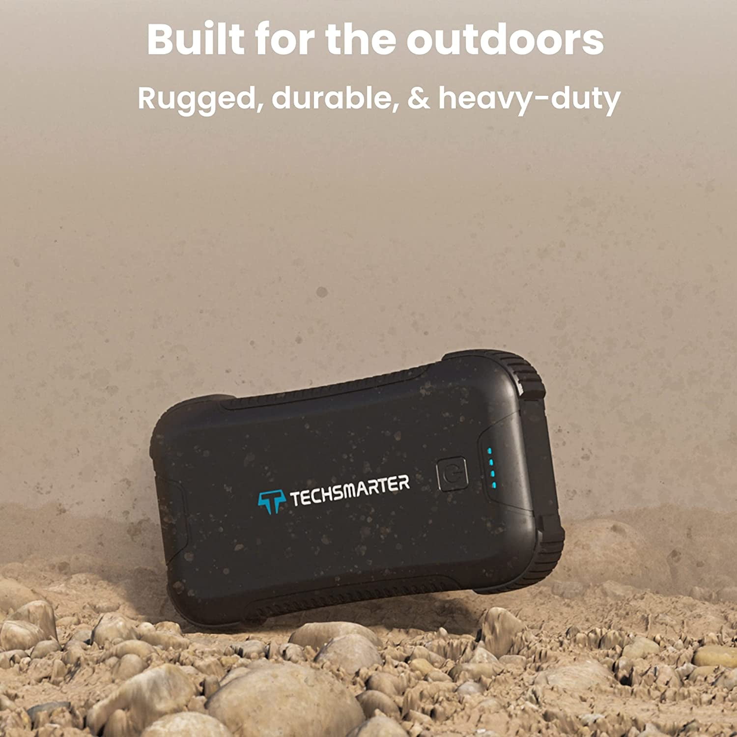 Rugged Waterproof Power Bank 30000mAh 45W USB-C Portable Charger for Outdoor Camping Laptop - Image 3