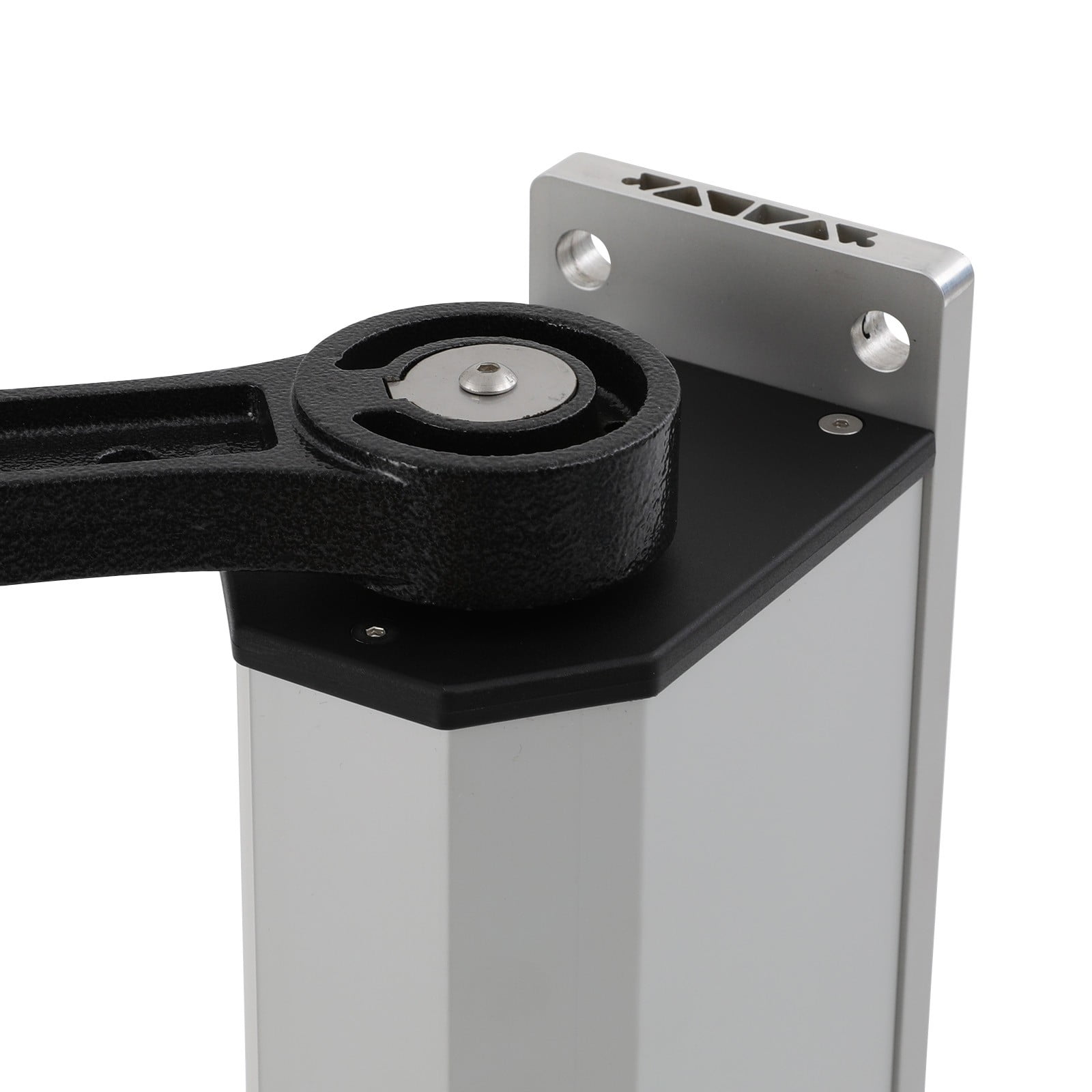 Modern Automatic Swing Gate Silver Electric Door Operator Closer Mechanism w/Remotes for Supermarkets - Image 7