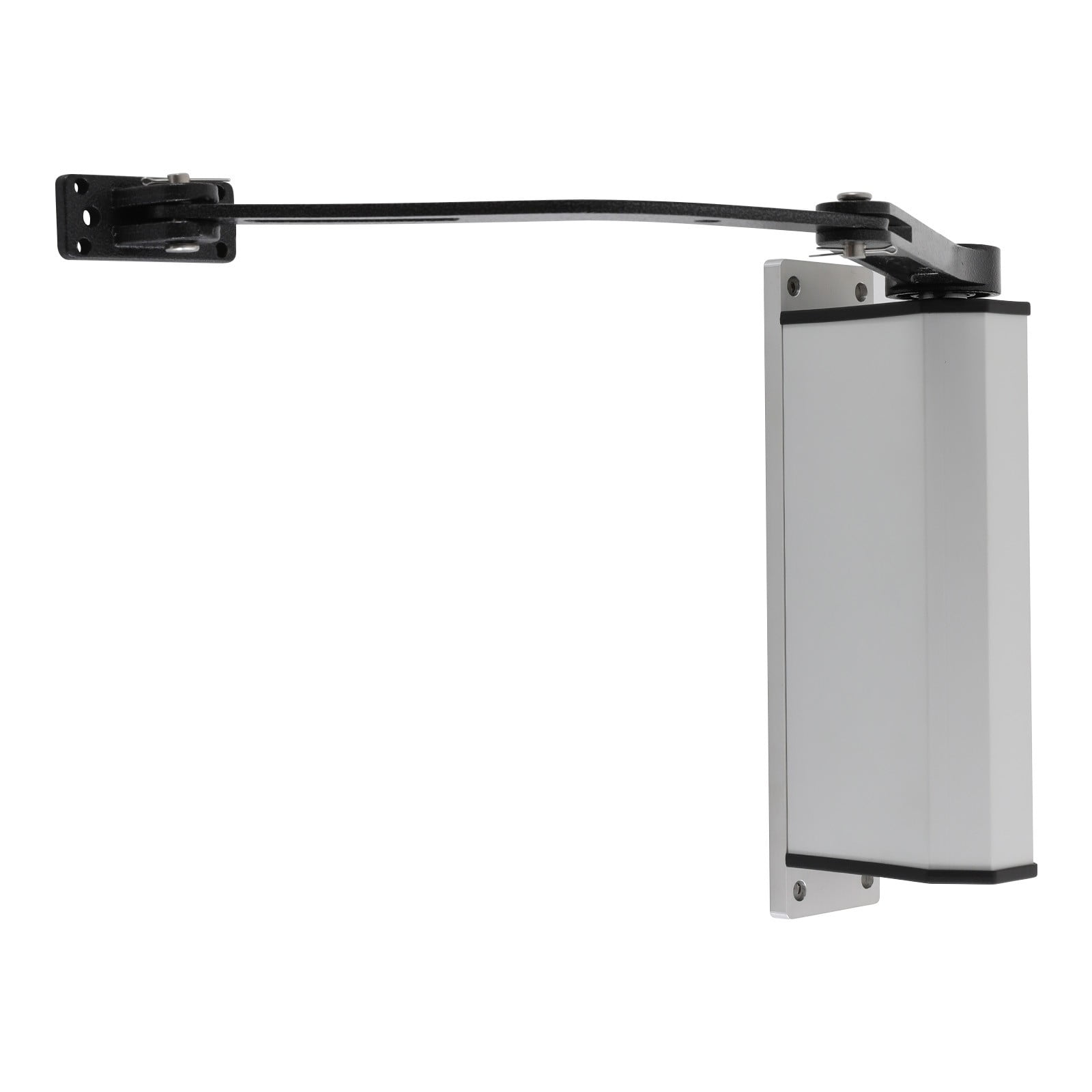 Modern Automatic Swing Gate Silver Electric Door Operator Closer Mechanism w/Remotes for Supermarkets - Image 20