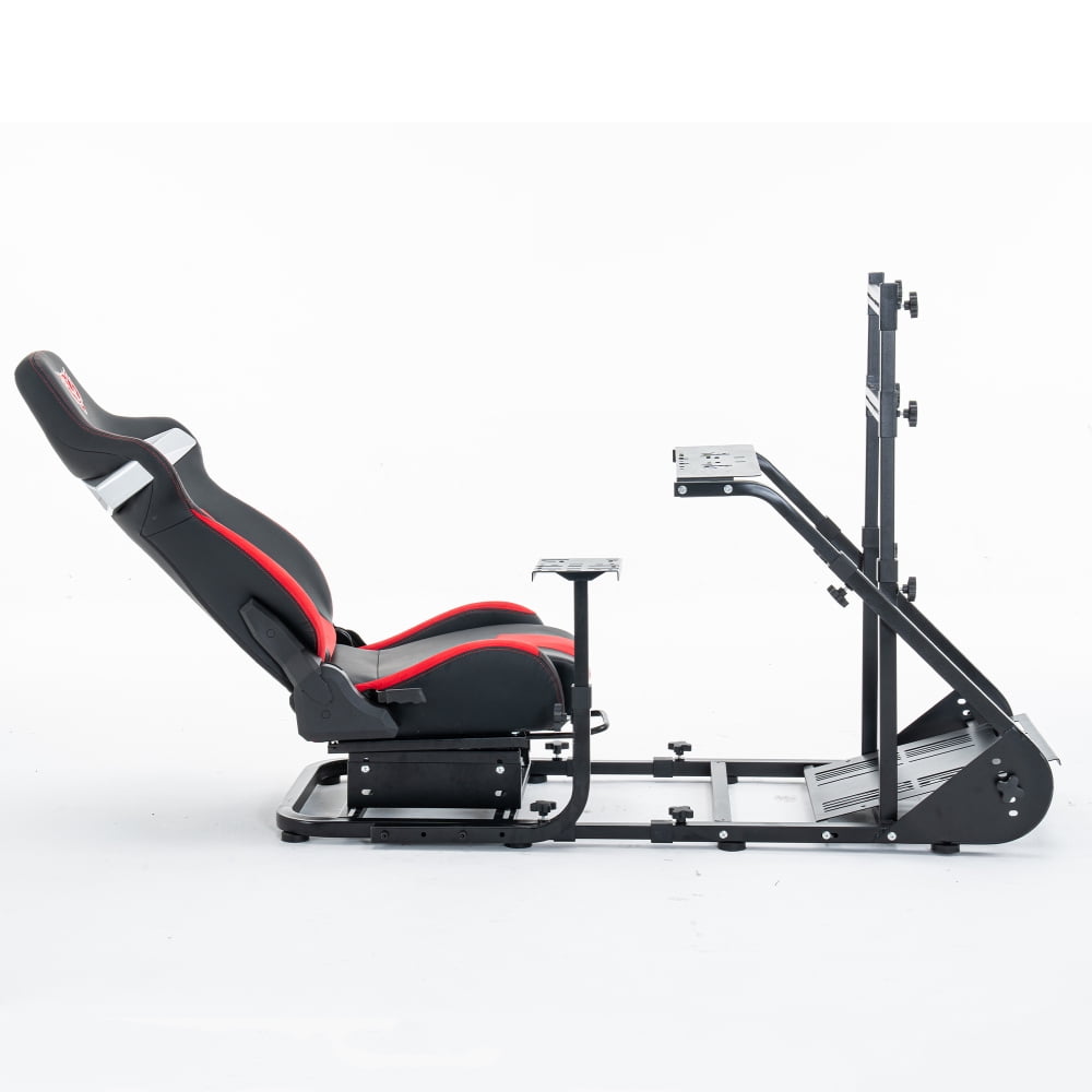 Racing Wheel Cockpit with Enhanced Stability – Compatible with Fanatec, PXN, Thrustmaster, Logitech, Adjustable, Excludes Handbrake, Pedals, Monitor - Image 2