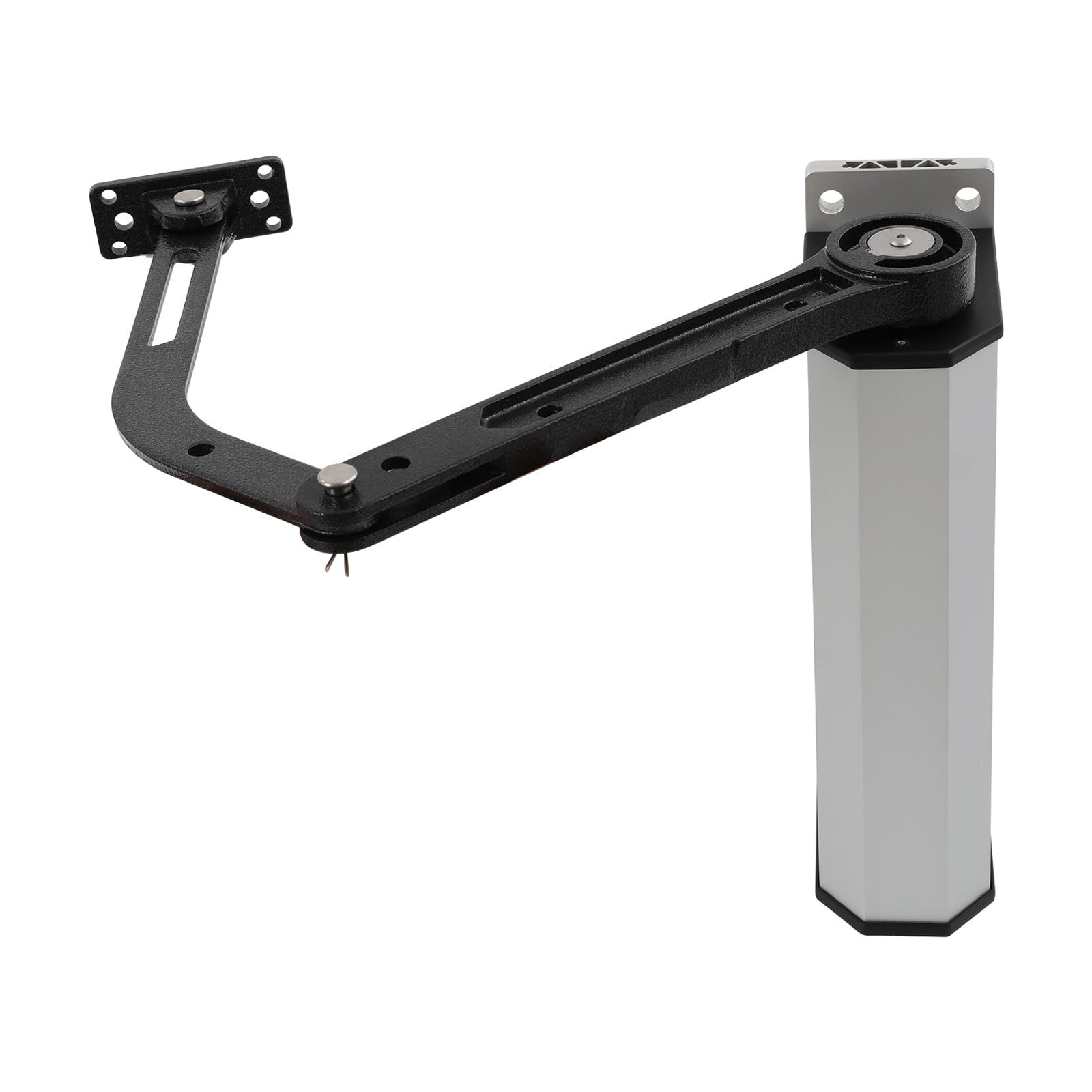 Modern Automatic Swing Gate Silver Electric Door Operator Closer Mechanism w/Remotes for Supermarkets - Image 11