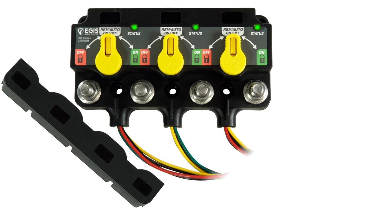 EGIS 8530-1535 XD Triple Flex Automatic Charging Relay with Knobs