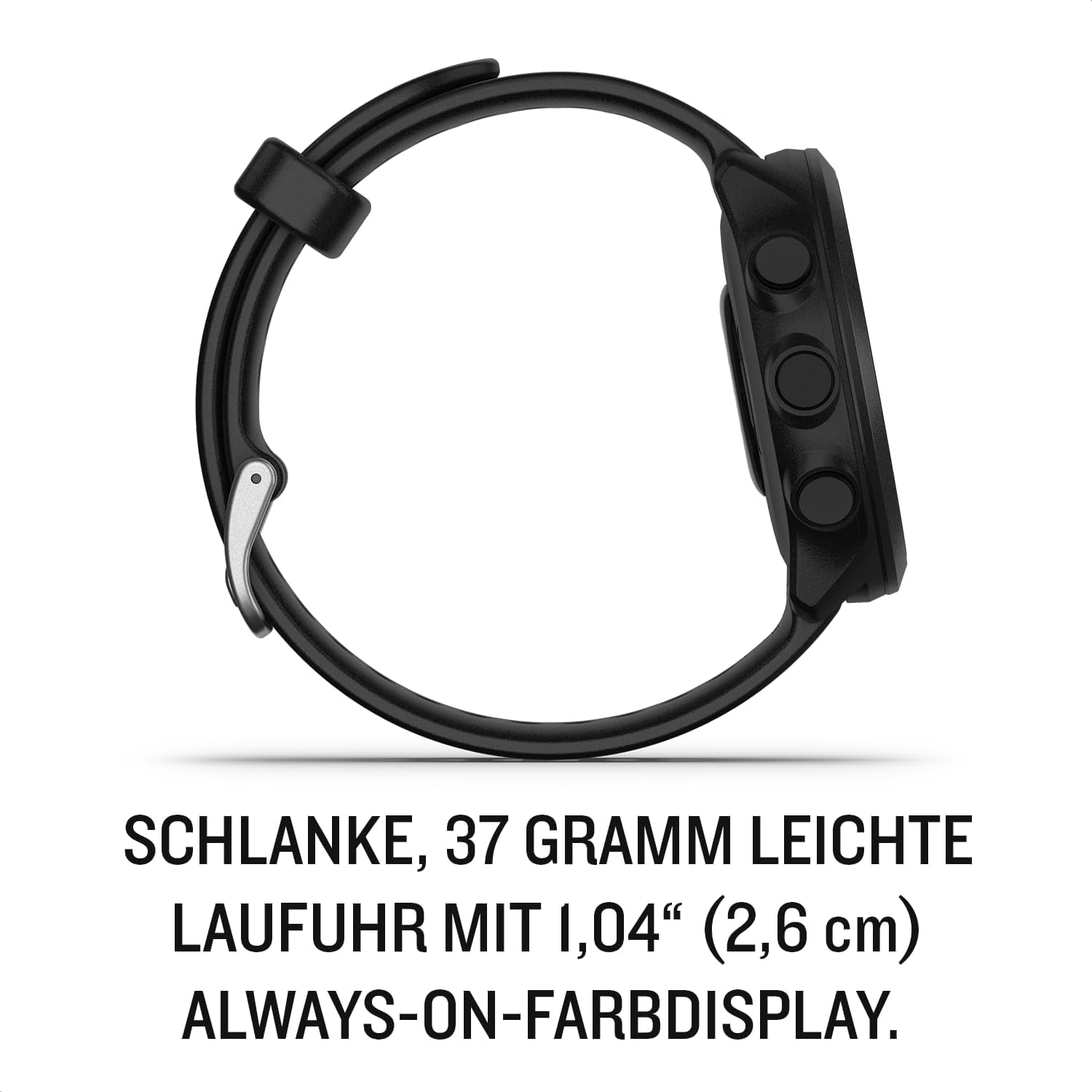 Lightweight Running GPS Watch with Heart Rate, Sleep Tracking, PacePro & Multi-Satellite Positioning