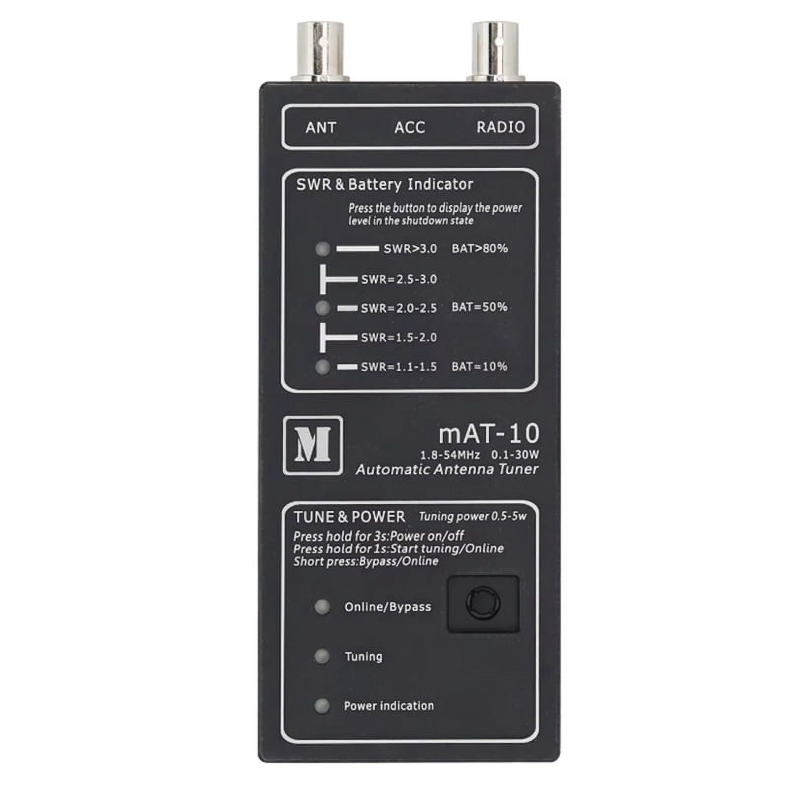 MAt-10 Automatic Antenna Tuner 1.8-54MHz 0.1-30W for FT-817/818 QRP Radio