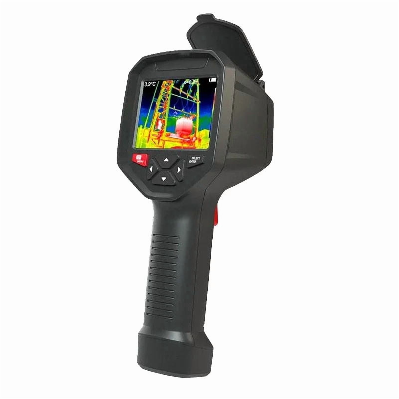 Thermal Imaging Cameras, Portable High-resolution Thermal Imager, 256 x 192 IR Resolution, 3.5 inch 640*480 TISR Resolution, 25Hz Handheld Infrared Camera with High/Low Temp Alerts, Auto Shutdown