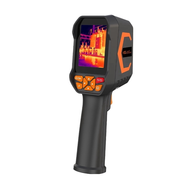 Thermal Imaging Cameras, 512 x 384 TISR Resolution, 256 x 192 IR Resolution, 25Hz Handheld Infrared Camera with High/Low Temp Alerts, Auto Shutdown