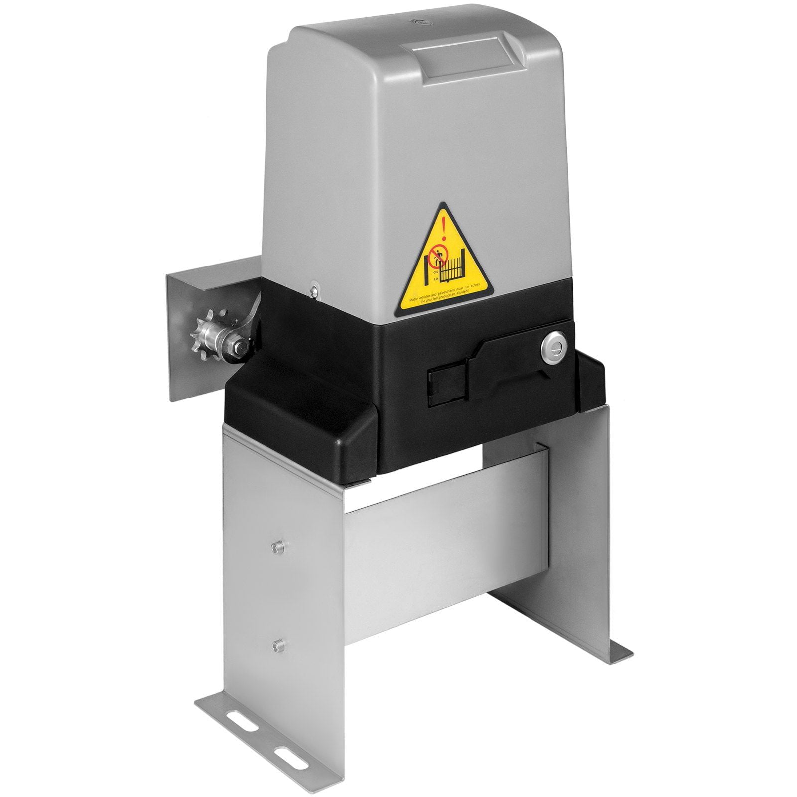 3300lbs Heavy Duty Automatic Sliding Gate Opener with Infrared Sensor - Driveway Access Control Operator, Remote Control, Weatherproof